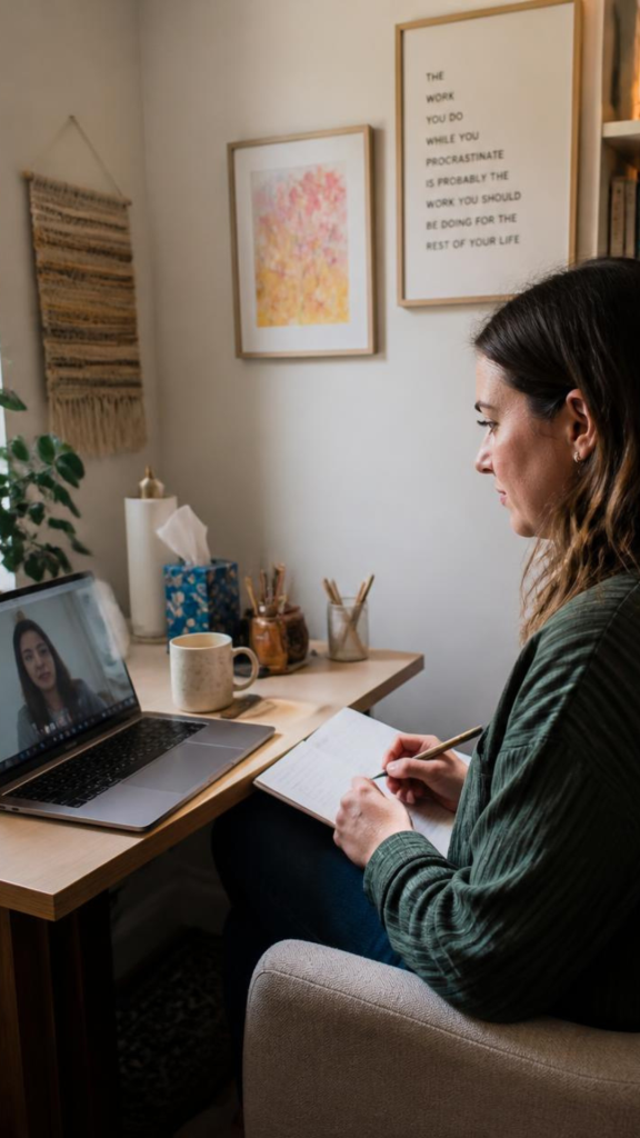 Telehealth Therapy in Union Square